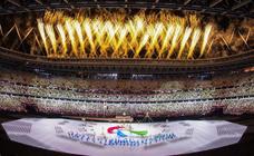 La llama ya ilumina el cielo de Tokio en los Juegos Paralímpicos