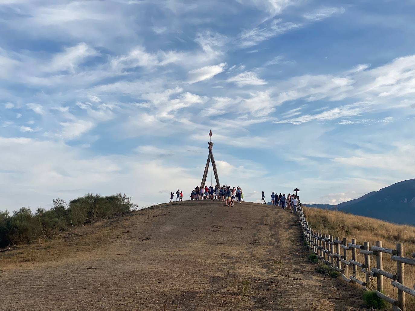 El columpio de Riaño, atractivo de la zona