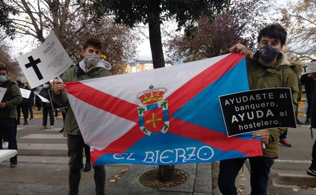 Los hosteleros bercianos denuncian la «gran mentira» de las ayudas a la reactivación al sector por la crisis del Covid