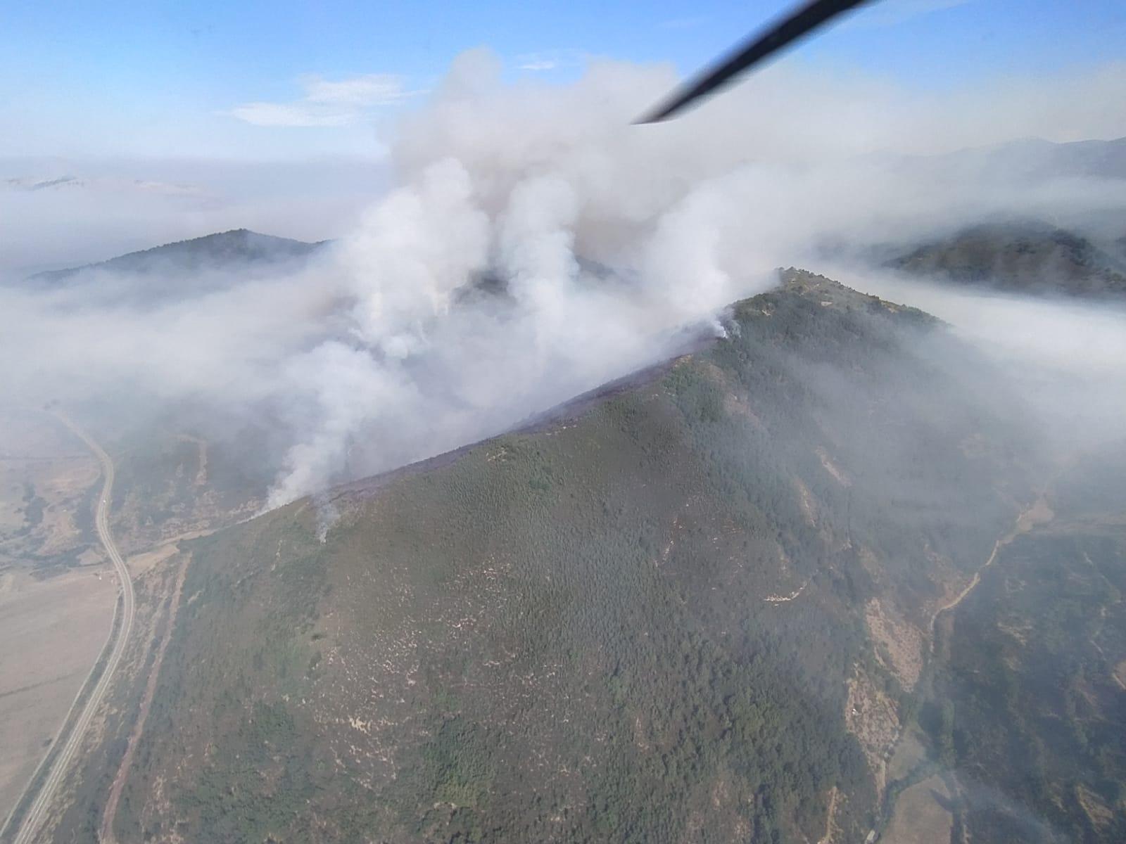 Fuego en la provincia