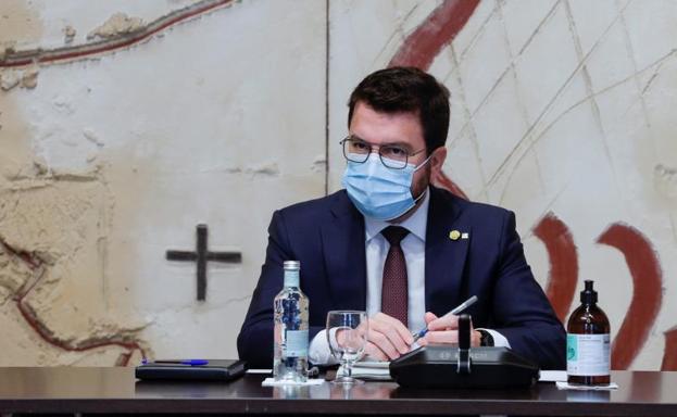 Aragonès avisa que la autodeterminación es «innegociable» en la mesa de diálogo