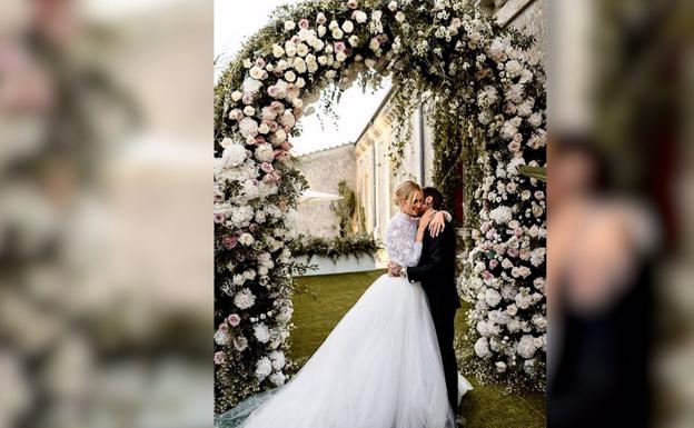 Chiara Ferragni y Fedez celebran su tercer aniversario de boda