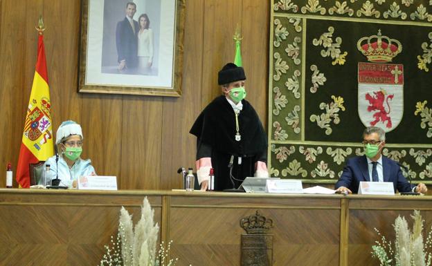 La ULE inicia el curso académico 2021-2022 con un acto de apertura en El Albéitar