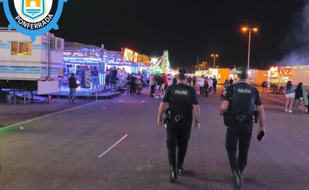 La Policía de Ponferrada desmantela dos intentos de botellón durante las fiestas