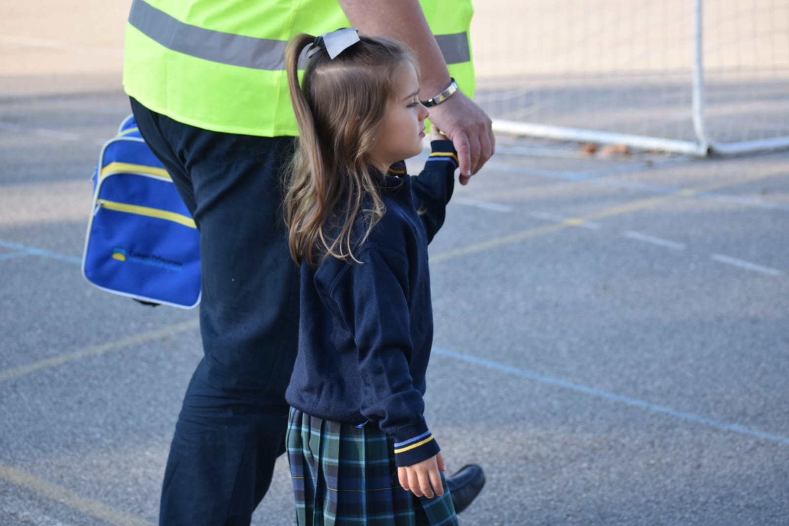El colegio Peñacorada regresa con ganas a las clases