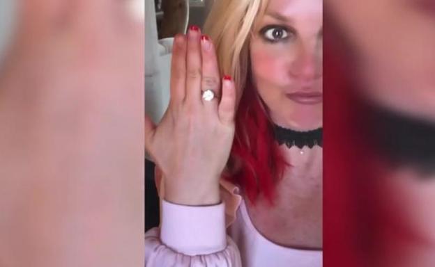 Britney Spears anuncia emocionada su boda con Sam Asghari