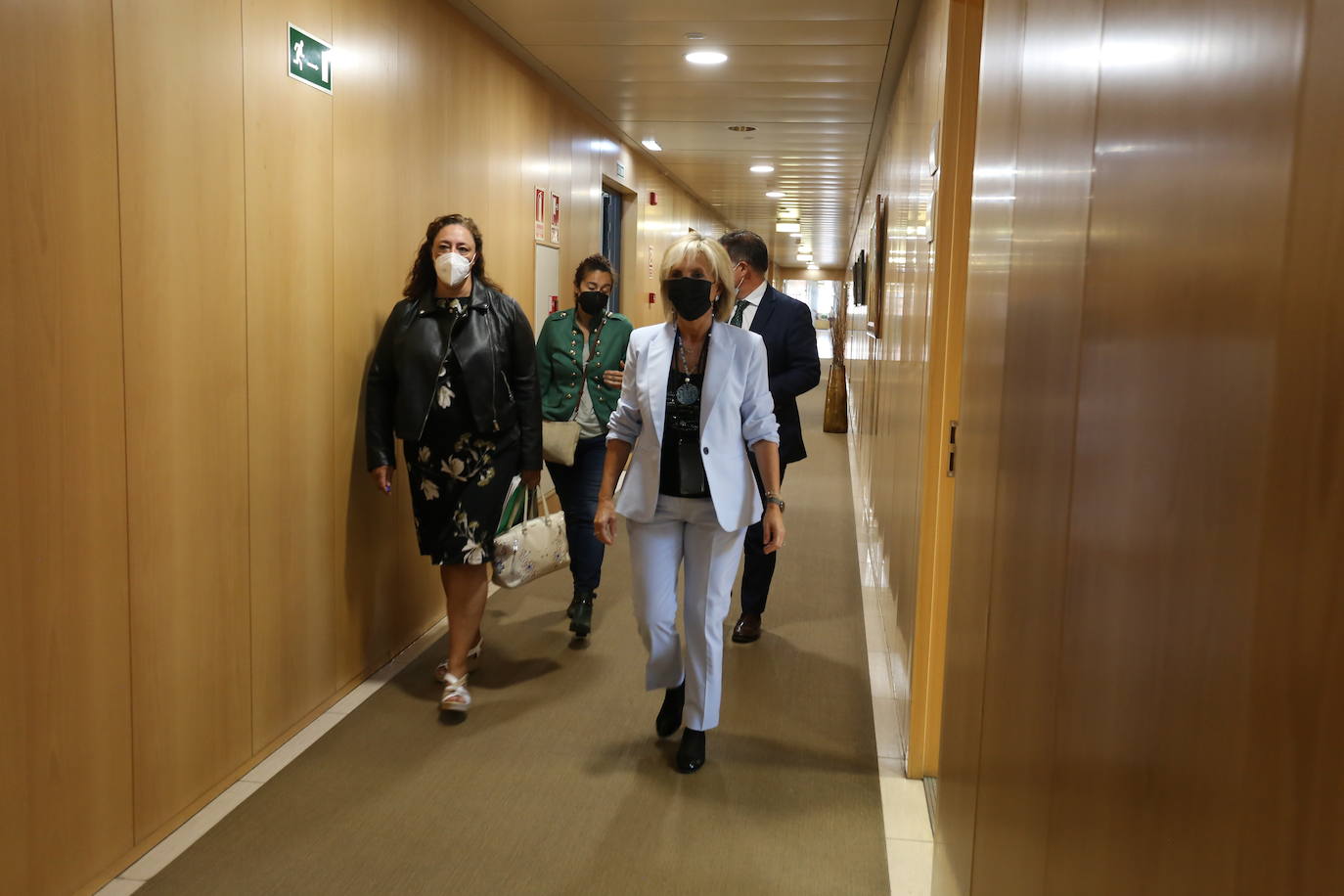 La consejera de Sanidad se reúne con la secretaria autonómica de Satse