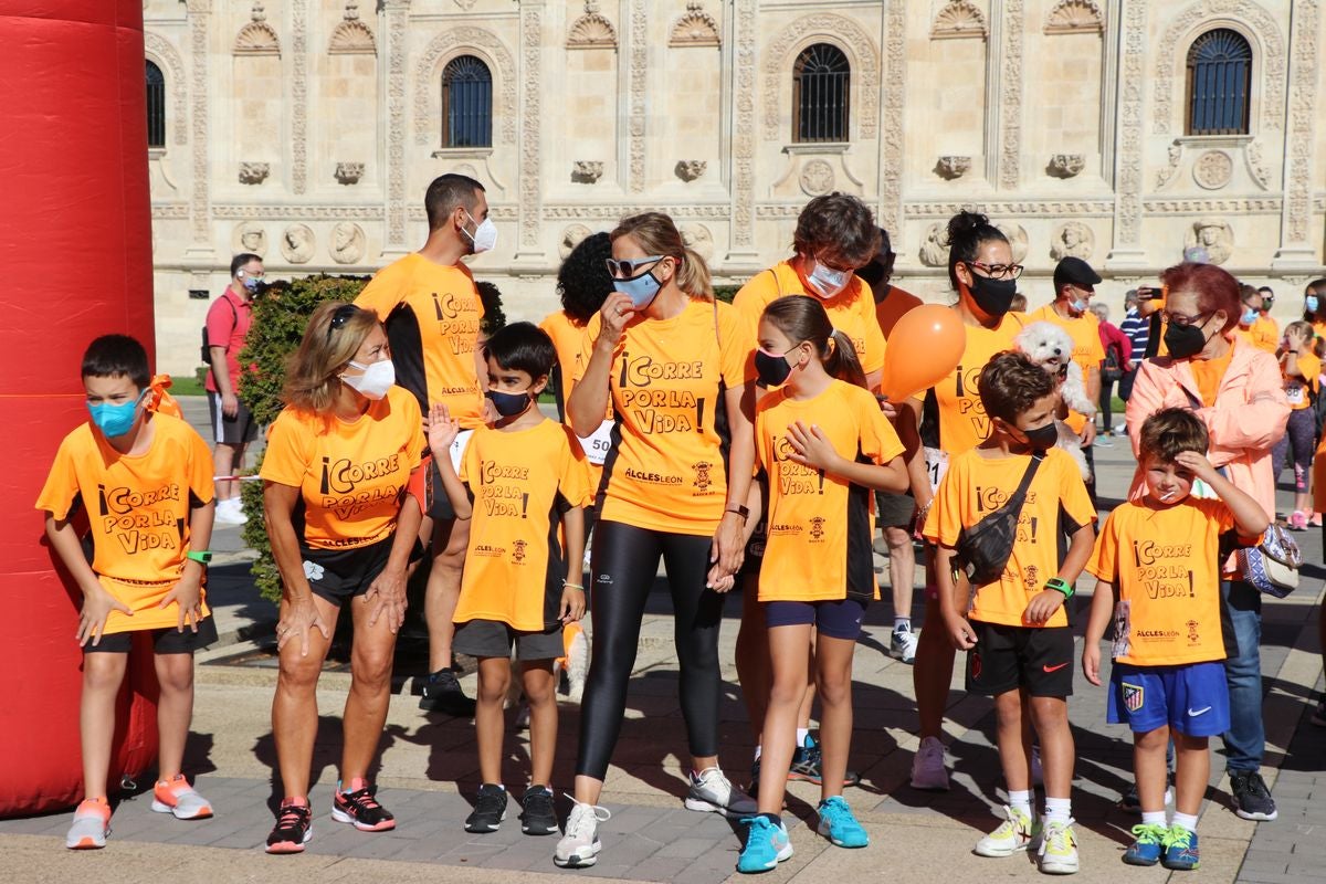 Solidaridad en tonos naranjas para salvar vidas