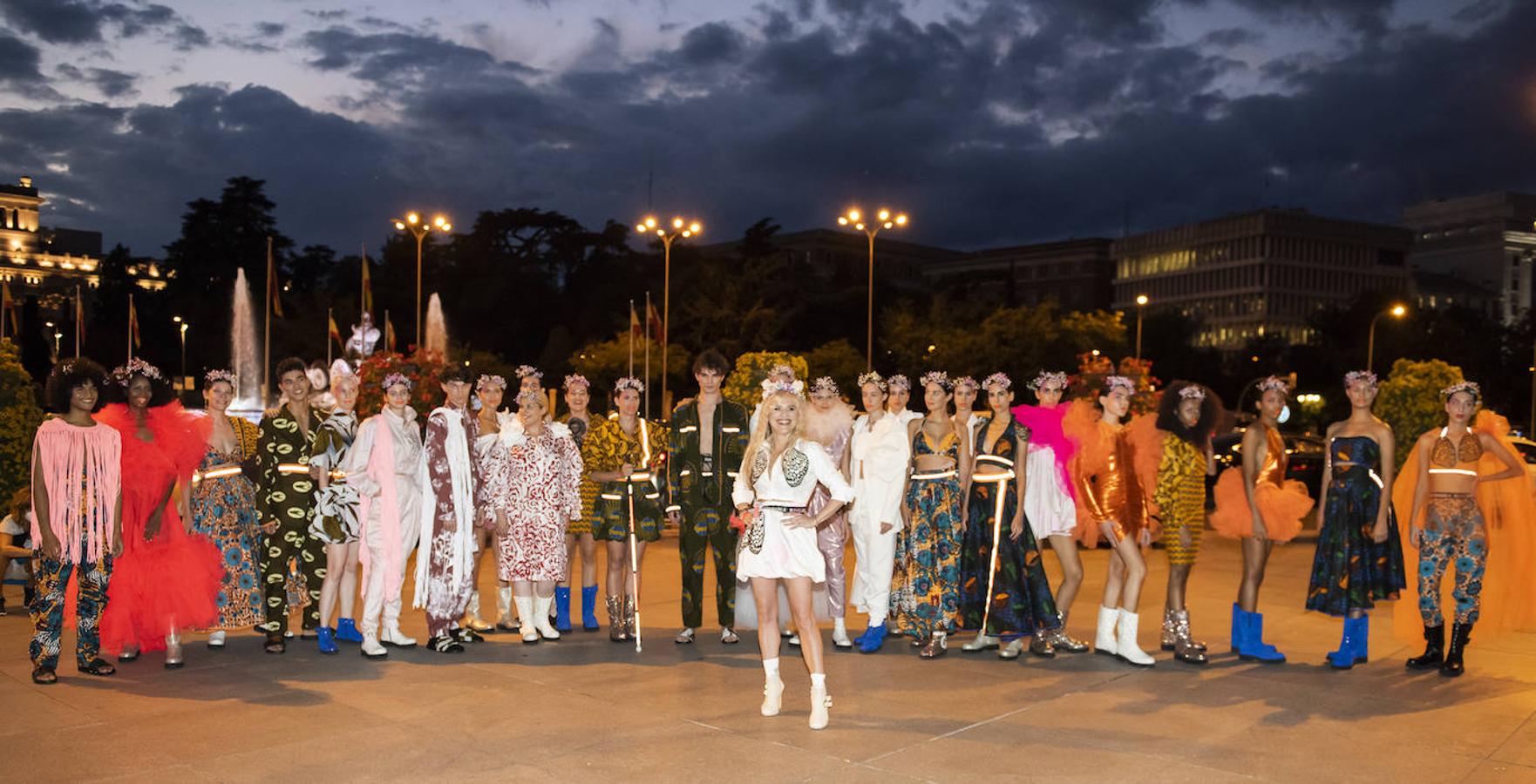 La leonesa María Lafuente, en la Madrid Fashion Week