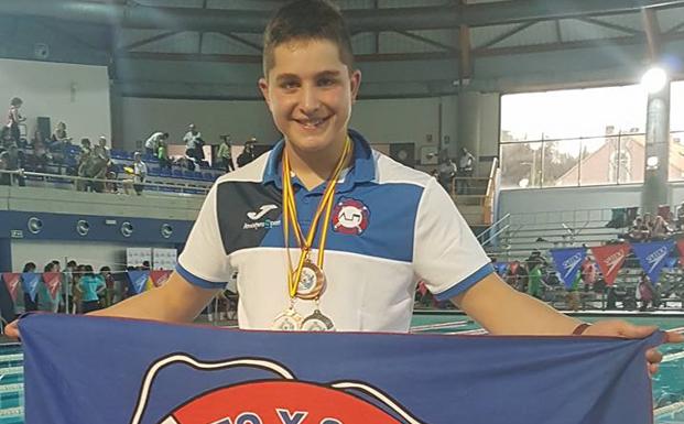 El leonés Alberto Turrado triunfa junto a Iván Romero en los Campeonatos de Europa de Salvamento con 12 medallas