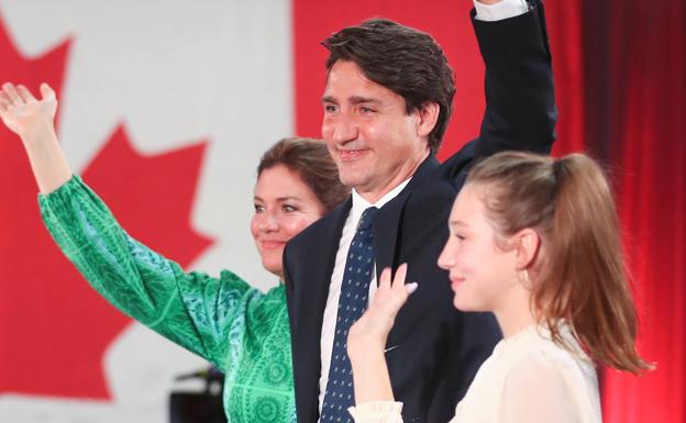 Trudeau, lejos de revalidar la mayoría en el Parlamento canadiense