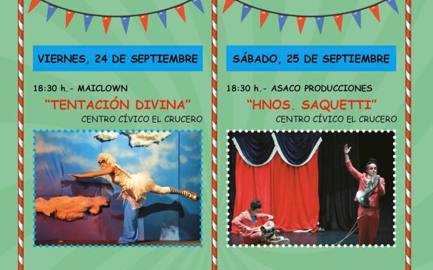 León acoge este fin de semana cuatro espectáculos gratuitos de payasos, clown y teatro