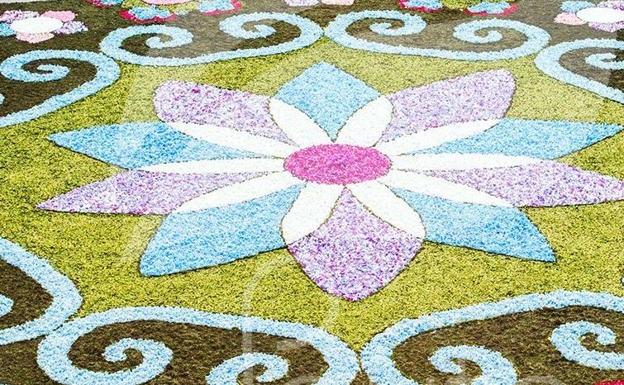 Los alfombristas do Corpus Christi de Ponteareas realizarán la alfombra de San Froilán