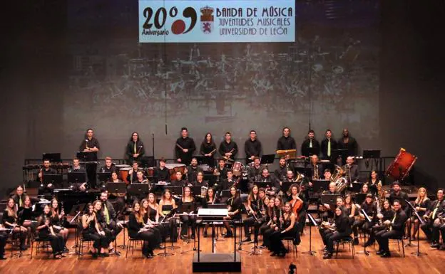 Banda de Música de la Universidad de León./