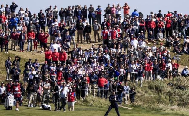 Imagen de un duelo de la Ryder Cup en Wisconsin. /EFE