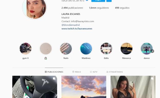 Laura Escanes se muestra de lo más natural con sus seguidores