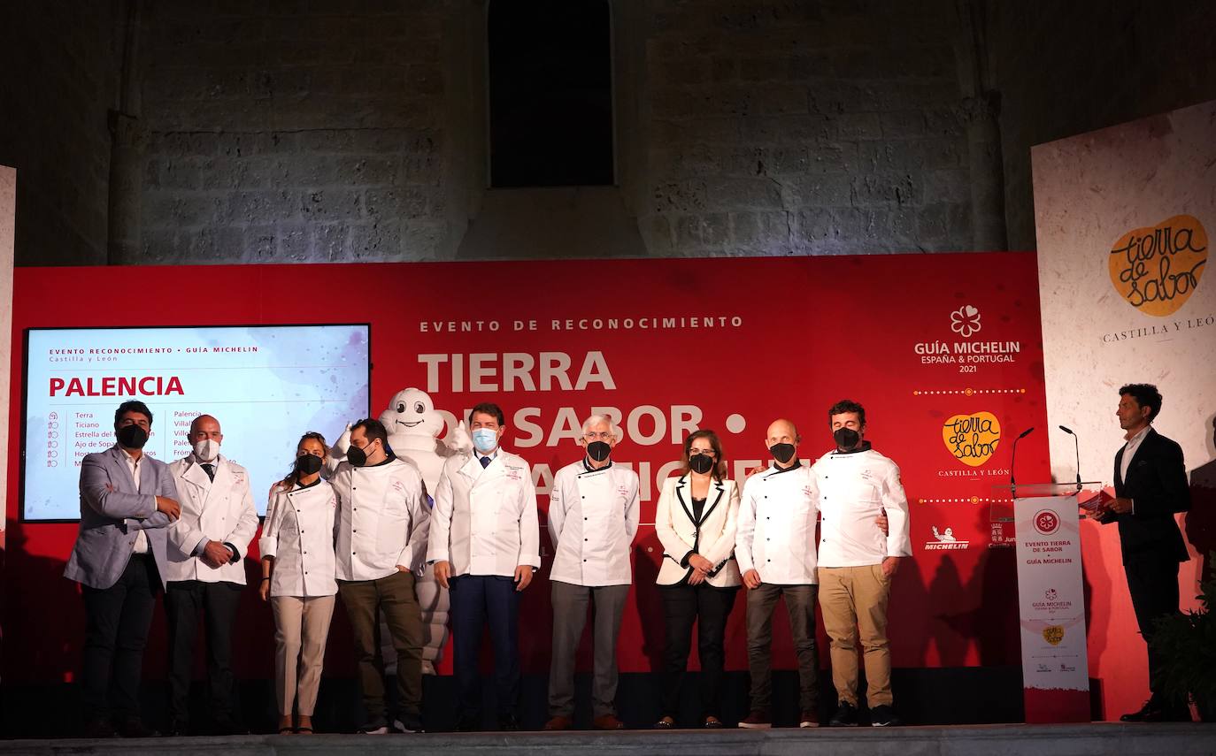 El presidente de la Junta participa en el reconocimiento a los restaurantes de Castilla y León incluidos en la Guía Michelin