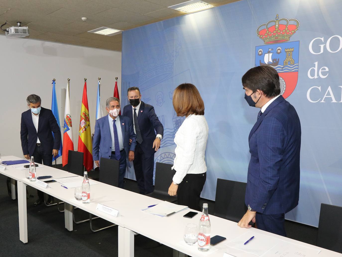 Reunión de Castilla y León, Asturias, Galicia y Cantabria sobre el lobo en Santander