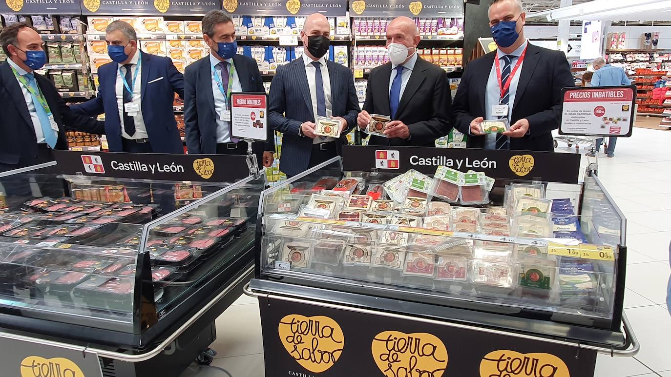 Tierra de Sabor exhibe la calidad de sus productos en 33 hipermercados de Carrefour en Madrid y Castilla y León