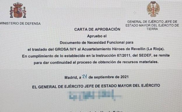 Defensa ordena el traslado de la 'Unidad de Aviones No Tripulados' de León a La Rioja