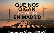 14 plataformas leonesas se adhieren a la manifestación el próximo 16 de octubre en Madrid contra el proyecto de renovables