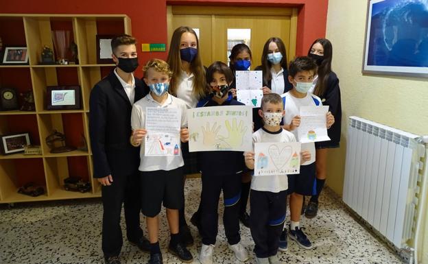 Peñacorada responde a los escolares de La Palma con la iniciativa 'Una carta, una sonrisa'