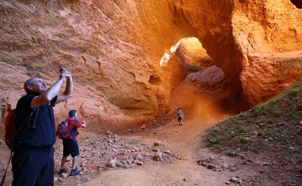 Las visitas a Las Médulas durante el puente del Pilar superan a las registradas antes de la pandemia