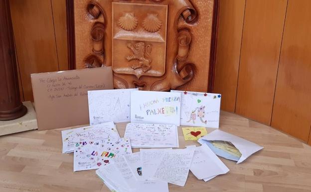 San Andrés del Rabanedo envía cartas «con mucho sentimiento» a los afectados por el volcán de La Palma