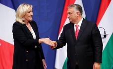 Le Pen se acerca a Orban para buscar amparo internacional