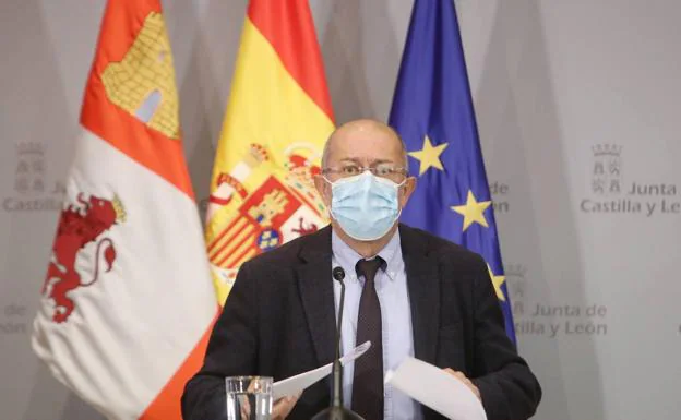 Francisco Igea, durante la rueda de prensa de este jueves. /Rubén Cacho