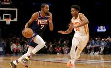 Kevin Durant impone su ley en el triunfo de los Brooklyn Nets