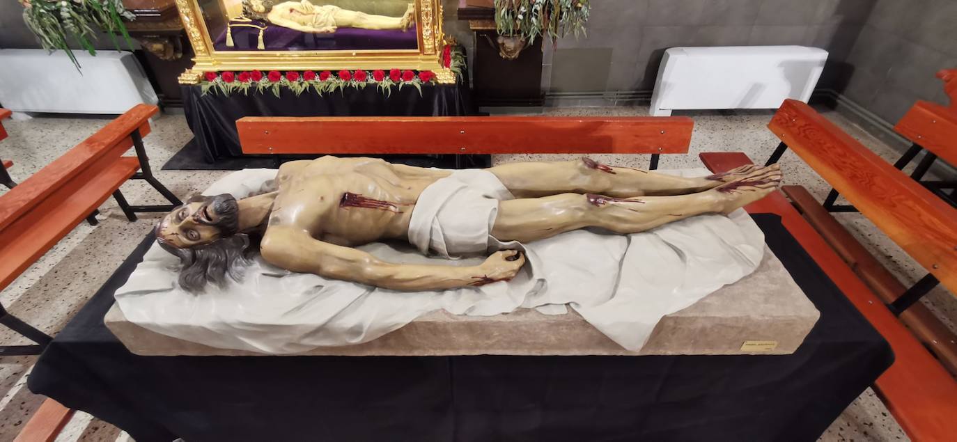 Restauración del 'Cristo Yacente'