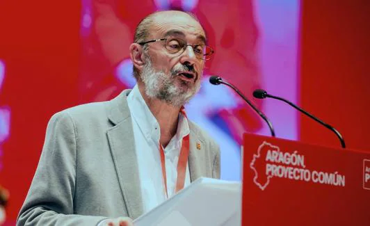 El secretario general del Psoe en Aragón y jefe del Ejecutivo regional, Javier Lambán./efe