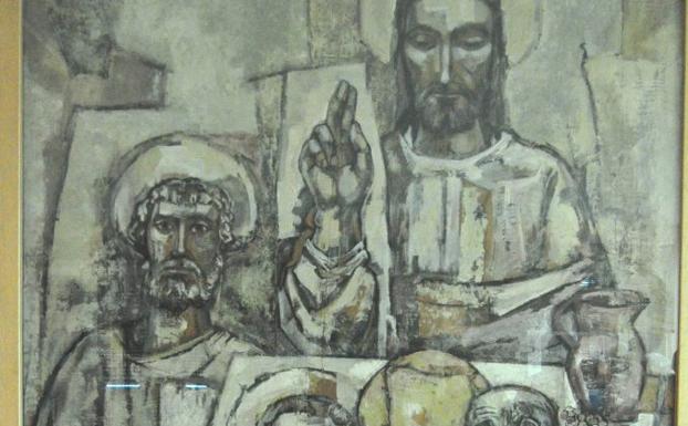 Temor en La Robla ante la subasta de los bocetos de Vela Zanetti de la escuela de FP