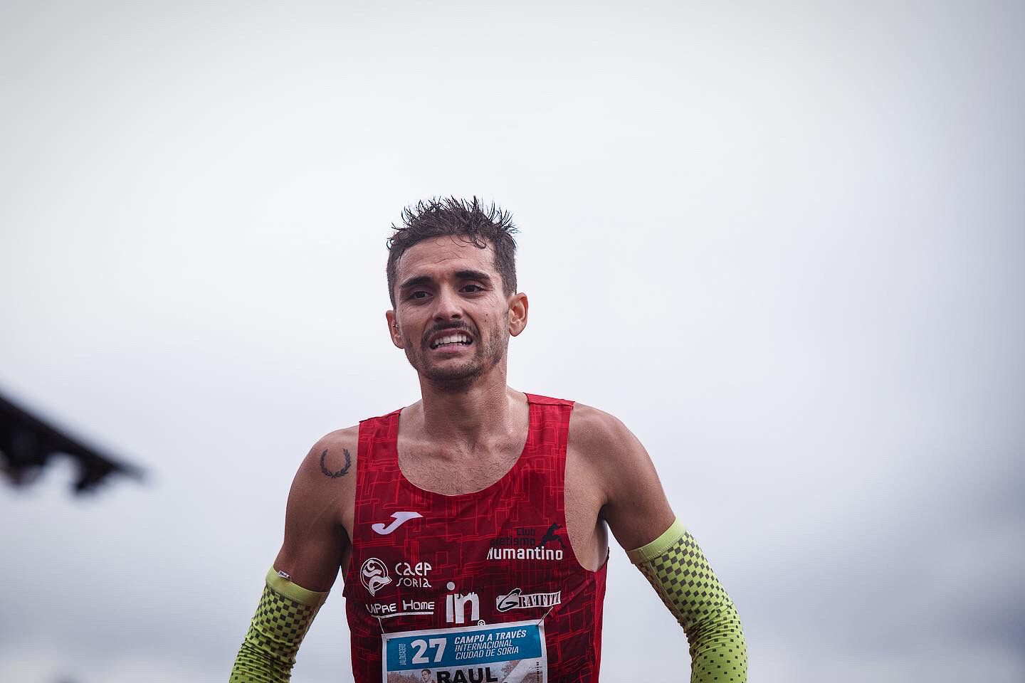 Raúl Celada es octavo y Jorge Blanco décimotercero en el Cross de Lasarte