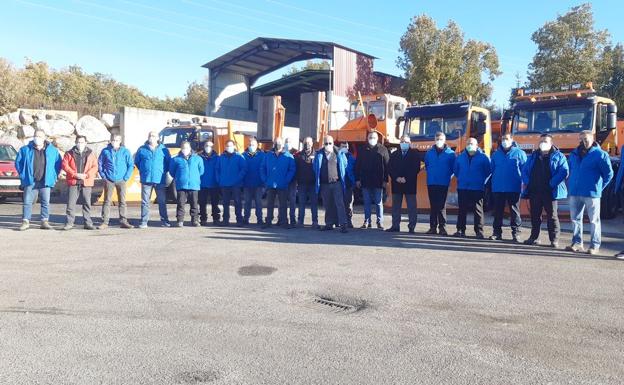 La Diputación prepara cerca de medio centenar de vehículos y 40 trabajadores para afrontar las nevadas