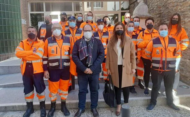 El Ayuntamiento de La Bañeza pone en valor la labor de Protección Civil durante la pandemia
