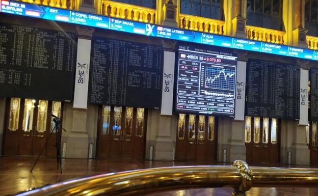 La Bolsa cierra plana y se sitúa por debajo de los 9.100 puntos
