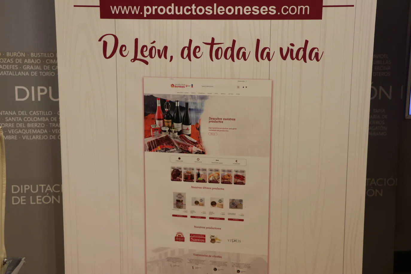 Presentación del a tienda online de productos de León