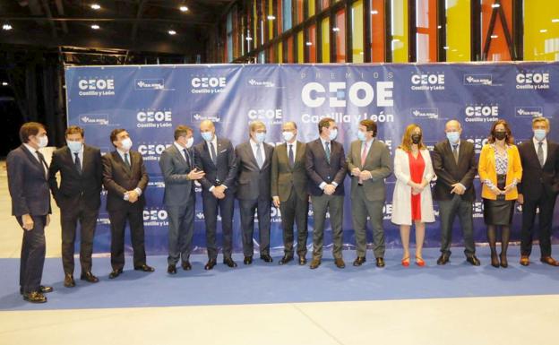 Premios CEOE en León: «Un honor y un orgullo» a los empresarios de la comunidad