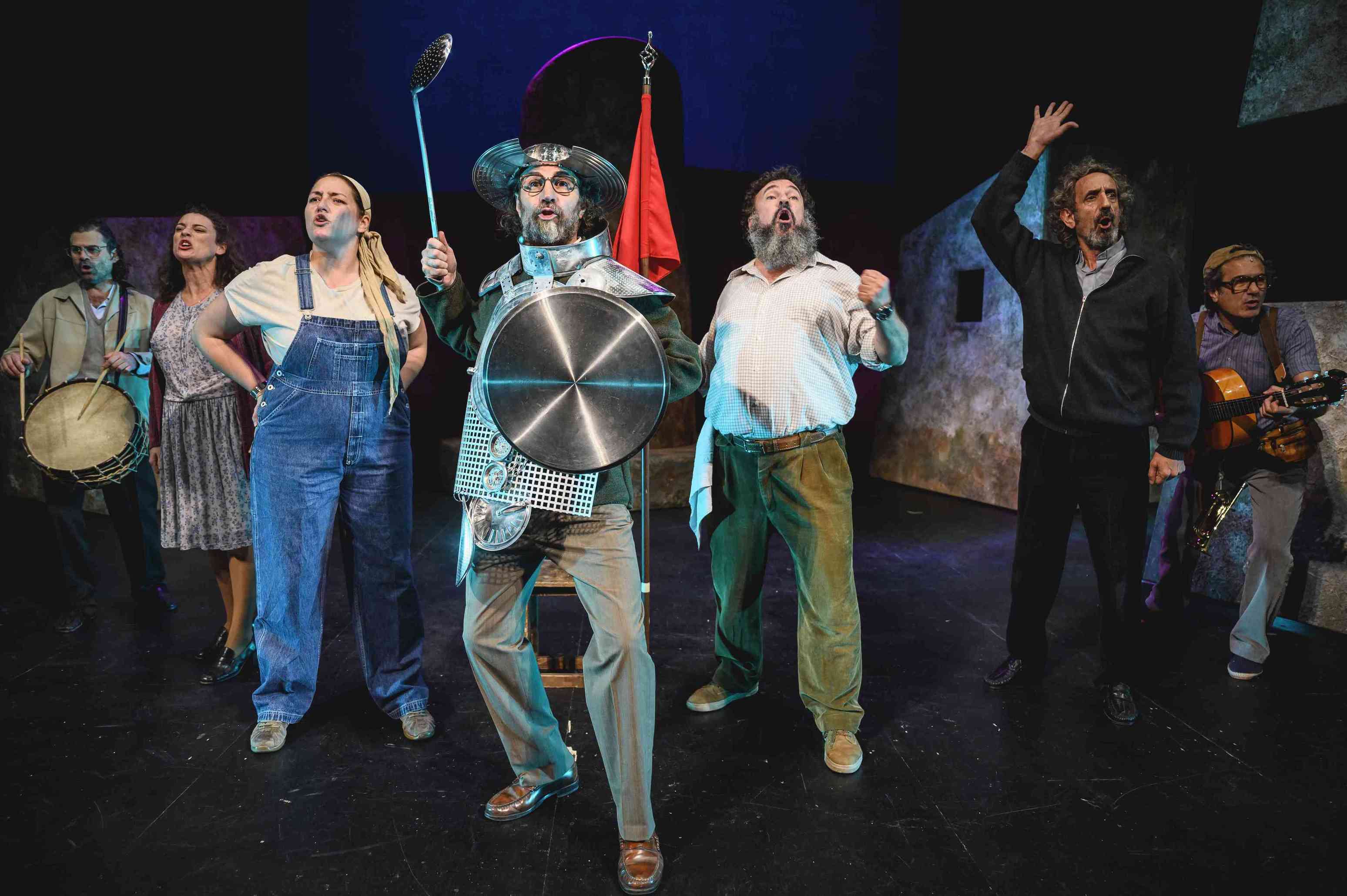 Teatro del Temple presenta su Quijote en la España vacía en el Teatro Bergidum de Ponferrada