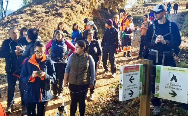 Lleno total en la Ruta por la Calidad de la Castaña celebrada por primera vez en Las Médulas