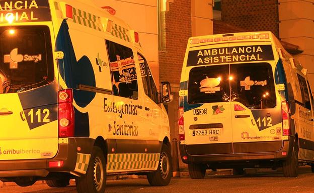 Dos agentes de la Policía Local de Salamanca, heridos tras colisionar contra otro vehículo