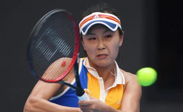 Peng Shuai./Greg Baker (Afp)