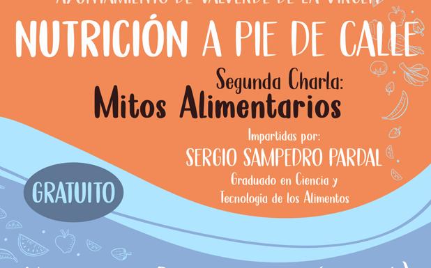 Valverde de la Virgen programa la segunda charla del proyecto 'Nutrición a pie de calle'