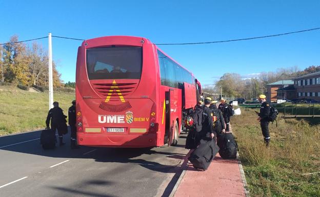 El Quinto Batallón de Intervención en Emergencias (BIEM V) de la UME se desplegará en apoyo a la intervención de La Palma