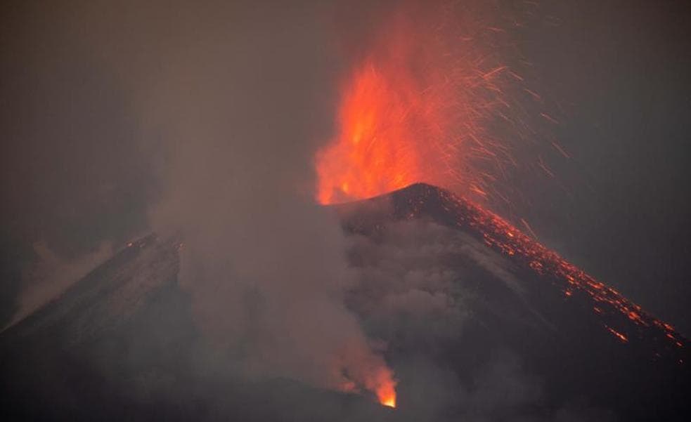 El volcán de Cumbre Vieja./EP
