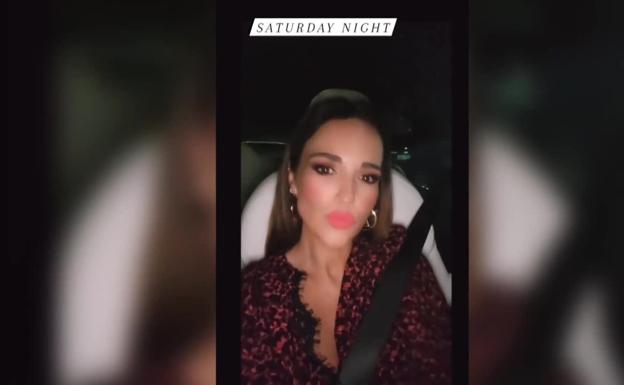 Paula Echevarría lo da todo de fiesta rodeada de buenos amigos