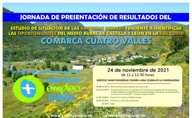 Cuatro Valles presenta un estudio sobre las empresas de la comarca de Omaña-Luna