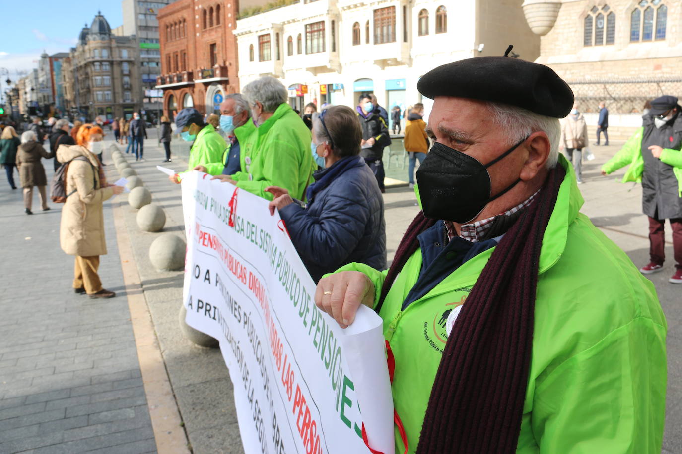 Los pensionistas leoneses denuncian que cerca de 75.000 jubilados no cobran el salario mínimo